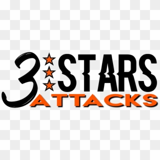 Drawn Star Clash Clans - 3 Star Attack Clipart