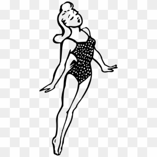 This Free Icons Png Design Of Lady In Swimsuit - Swimsuit Clipart