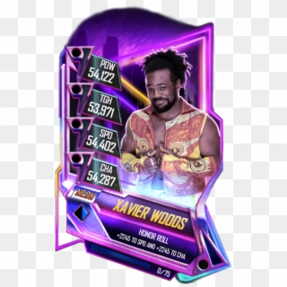 Xavierwoods S5 23 Neon - Lacey Evans Wwe Supercard Clipart