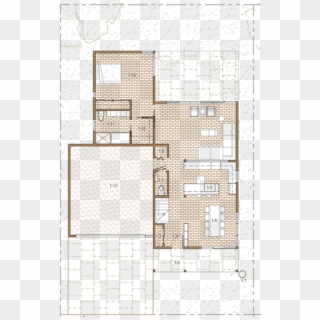 Floor Plans 1215 Sf Of Living Space, 693 Sf Of Attic, - Floor Plan Clipart