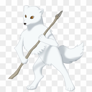 This Is That Arctic Fox Furry I Posted A Long While - Illustration Clipart