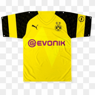 Dortmund 57" X 45" Jersey Banner - Borussia Dortmund Iphone Wallpaper 2018 Clipart