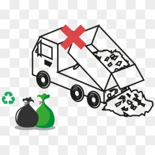 Landfill Drawing Rubbish Dump - Landfill Drawings Png Clipart