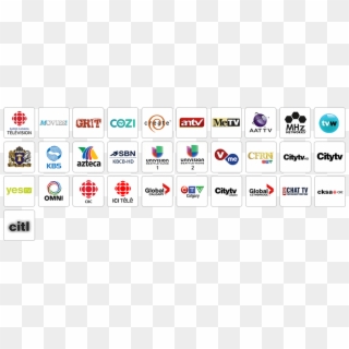 Enjoy 30 Free Local Tv Channels And 300 Paid Channels Clipart