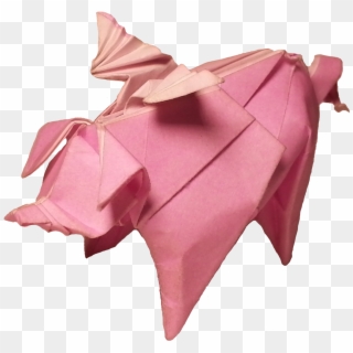 Model By Trial And Error While Stuck In An Airport - Origami Clipart