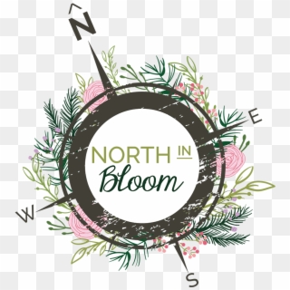 North In Bloom - Illustration Clipart