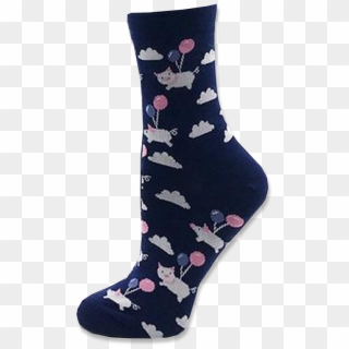 Flying Pigs Socks - Sock Clipart