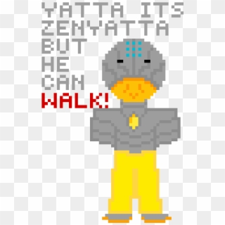 Zenyatta From Overwatch But He Can Walk So He Is Yatta - Cartoon Clipart