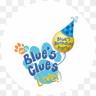 Blues Clues Birthday Party Live , Png Download - Blues Clues Birthday Party Live Clipart