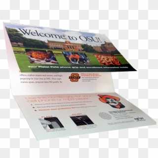 Osu Oklahoma State University Gate Folded Direct Mail - Direct Mail Stickers Clipart