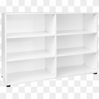 6 X Open Shelf Unit Mf 9 White - Shelf Clipart