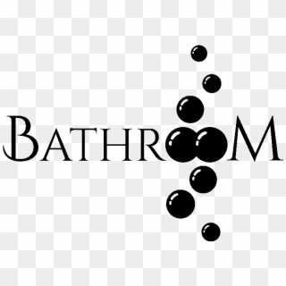 Sticker Porte Salle De Bain Bathroom Ambiance Sticker - Graphic Design Clipart