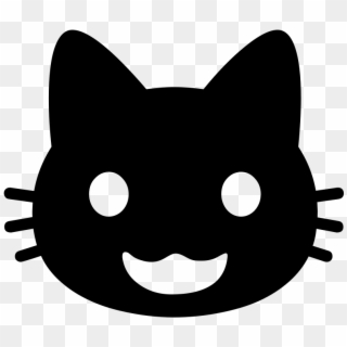 Android Emoji 1f63a - Google Cat Emoji Clipart