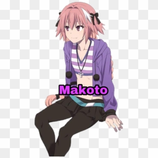 Astolfo Purple Outfit Gif Clipart