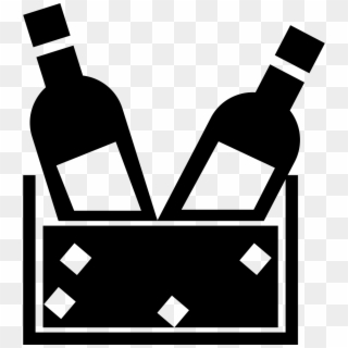 Wine Bottles In A Box Comments - Wine Bottles Icon Png Clipart