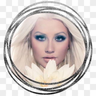 Circulo Png De Christina Aguilera, Lotus - Blond Clipart