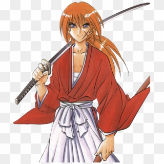Himura2-1 Cool Anime Guys, Rurouni Kenshin - Kenshin Himura Png Clipart