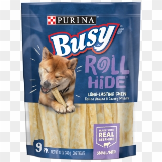 Busy Rollhide Dog Treats - Purina Busy Rollhide Clipart
