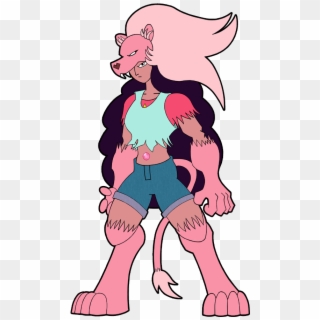 Stevonnie Lion Clothing Pink Fictional Character Nose - Steven Universe Stevonnie And Lion Clipart