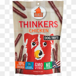 Plato New Thinkers Chicken Sticks Dog Treats - Plato Pet Treats Thinkers Clipart