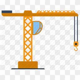 Crane Clipart Construction Icon - Gru Disegno - Png Download