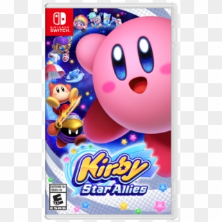 Kirby Star Allies Box Art - Kirby Star Allies Nintendo Switch Clipart