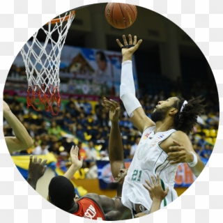 Basketball Rebound - Block Basketball Clipart