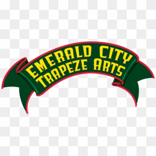 Cabaret Circus Show And Mardi Gras Dance Party - Emerald City Trapeze Logo Clipart
