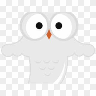 Snowy Owl Clipart Camp - Cartoon - Png Download