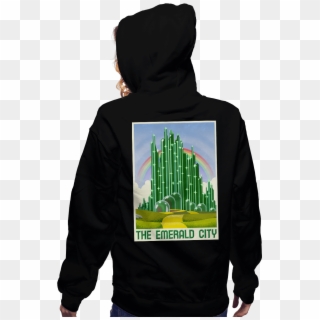 Visit The Emerald City - Hoodie Clipart
