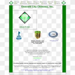 Emerald City Chimney Competitors, Revenue And Employees - Better Business Bureau Clipart
