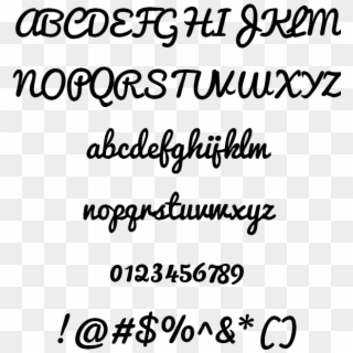 Script Or Brush Pacifico Example - Pacifico Font Clipart