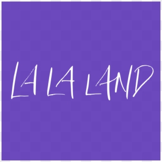 La La Land Movie Poster - Lavender Clipart