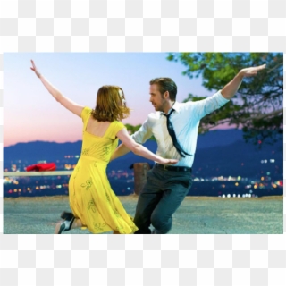 Ryan Gosling Y Emma Stone En La La Land - La La Land Cantando Estações Prêmios Clipart