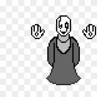 Gaster Sprite Gaster From Undertale Clipart Pikpng