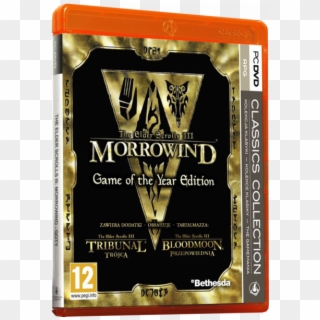 The Elder Scrolls Iii - Morrowind Game Of The Year Clipart