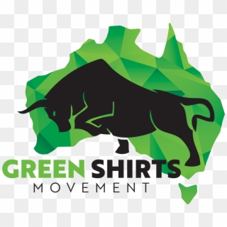 Green Shirt Movement Clipart