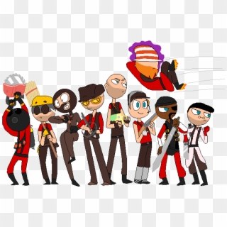 Tf2 Drawing Slightly Fixed - Cartoon Clipart