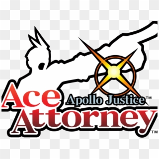 Ace Attorney Png Transparent Images - Apollo Justice Ace Attorney Logo Clipart