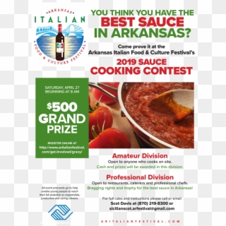 Gravy/sauce Competition - Flyer Clipart
