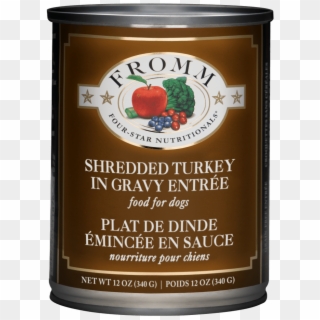 Fromm Four Star Shredded Turkey In Gravy Entree Canned - Fromm Dog Food Clipart