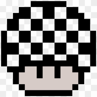 Shroom - Mushroom Mario Pixel Png Clipart