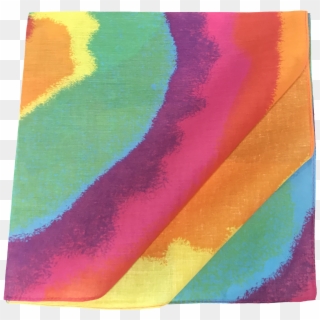 Bandanas Bright Tye-dye - Visual Arts Clipart