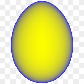 Easter Embryo Egg Sphere - Black Circle Clipart