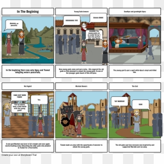 Myths - Siege Of Tenochtitlan Storyboard Clipart