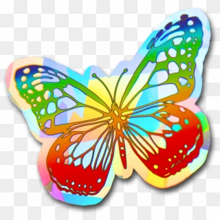 Butterfly Window Decals Stickers - Monarch Butterfly Clipart