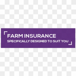 We Can Offer You A Full Range Of Farm Insurance Cover - Lilac Clipart