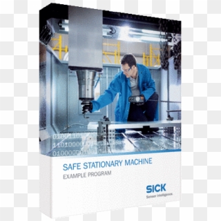 Safe Stationary Machine - Banner Clipart