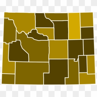 2016 Wy-al Libertarian Primary - Wyoming Election Map 2012 Clipart