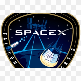 Spacex International Space Station Resupply Mission - Crs 3 Patch Clipart